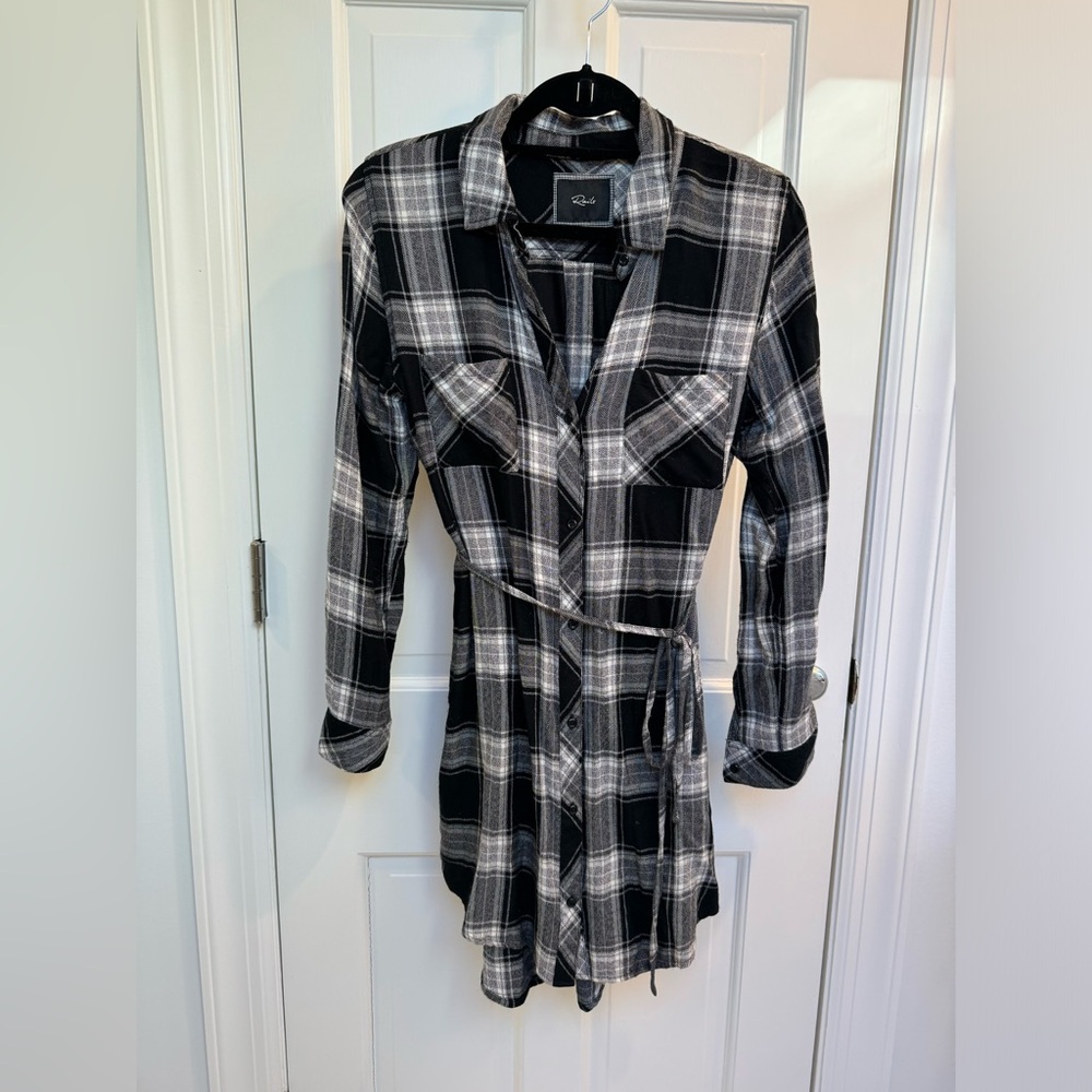 Rails flannel dress size M